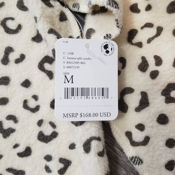 NWT Intimately Free People Rain Check Lounge Set Banana Split Sz M Leopa… - Picture 7 of 8